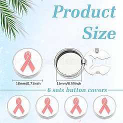 3 Pairs Alloy Cufflinks&nbsp;BUTT-ME0001-13