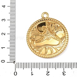 304 Stainless Steel Enamel Pendants&nbsp;STAS-A092-01B-G
