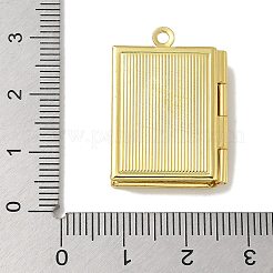 Brass Locket Pendants&nbsp;KK-Q019-11G