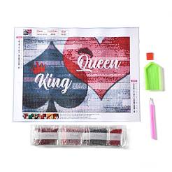 5D DIY Diamond Painting Family Theme Canvas Kits&nbsp;DIY-C004-64