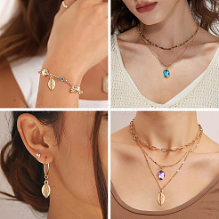 DIY Pendant Jewelry Making Finding Kit&nbsp;FIND-TA0002-23B