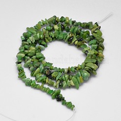 Natural Nugget Serpentine Bead Strands&nbsp;G-M121-01