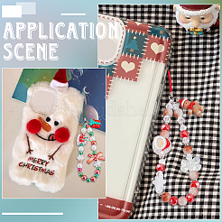 Christmas Theme DIY Mobile Strap Making Kits&nbsp;DIY-SC0033-27