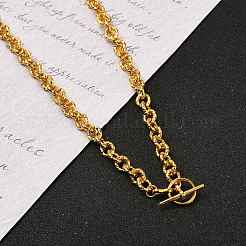 Aluminium Cable Chain Necklaces&nbsp;X-NJEW-JN03138