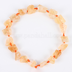 Natural Gemstone Rough Nuggets Bead Strands&nbsp;G-E240-02A