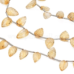 Natural Citrine(Heated) Beads Strands&nbsp;GG-CBA0C95-E08