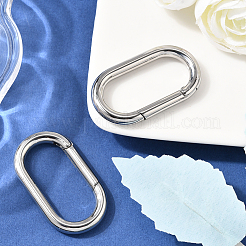 2Pcs Stainless Steel Spring Gate Clasps&nbsp;FIND-BBC0004-49