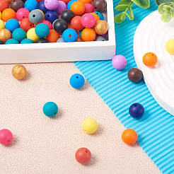 120Pcs 12 Colors Silicone Beads&nbsp;SIL-TA0001-18