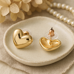 4 Pairs 2 Colors Alloy Stud Earrings&nbsp;EJEW-HY0001-39