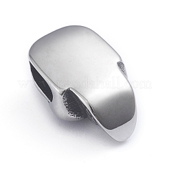 Retro 304 Stainless Steel Slide Charms/Slider Beads&nbsp;STAS-L243-022AS