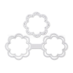 Flower Carbon Steel Cutting Dies Stencils&nbsp;DIY-P076-07