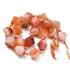 Natural Weathered Agate Beads Strands&nbsp;G-A321-G02-01
