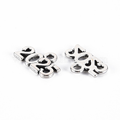 Tibetan Style Alloy Charms&nbsp;X-TIBE-S323-110AS-RS