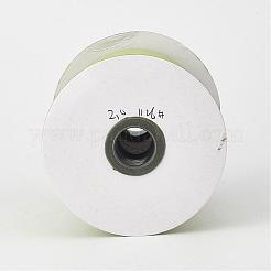 環境に優しい韓国のワックスポリエステルコード  黄緑  2mm  約90ヤード/ロール（80メートル/ロール）&nbsp;YC-P002-2mm-1126