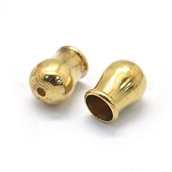 Brass Cord Ends&nbsp;KK-L184-04C