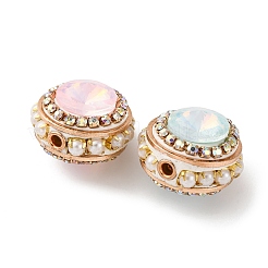 Handmade Resin Indonesia Round Beads&nbsp;IPDL-P005-02KCG-M