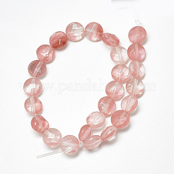 Cherry Quartz Glass Beads Strands&nbsp;G-S357-F014