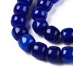 Dyed Natural White Jade Beads Strands&nbsp;G-T138-S04