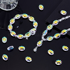 1 Strand Electroplate Glass Beads Strands&nbsp;GLAA-PH0004-31