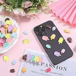 84Pcs 14 Styles Opaque Resin Imitation Food Cabochons&nbsp;RESI-SC0002-76