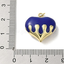 Rack Plating Brass Enamel Pendants&nbsp;KK-S366-05G-05