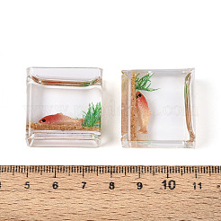 ドールハウスのミニチュア模型金魚水槽  ミニチュアシーン 家の装飾 風景 装飾  カラフル  27x13x26mm&nbsp;PW-WG31017-02