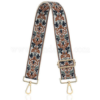 Ethnic Style Embroidered Adjustable Strap Accessory&nbsp;PW-WG11332-04-1