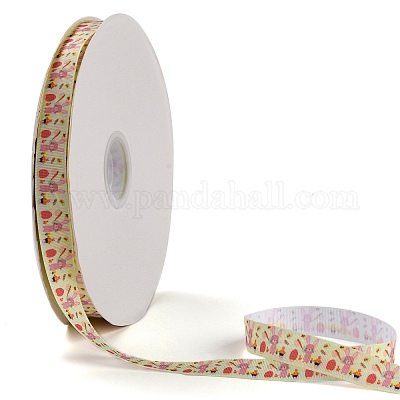 Easter Themed Polyester Grosgrain Ribbons&nbsp;OCOR-A005-01E-1