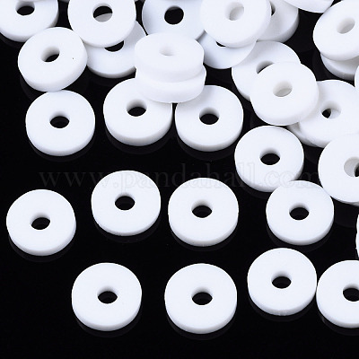 Handmade Polymer Clay Beads&nbsp;CLAY-R067-6.0mm-B17-1