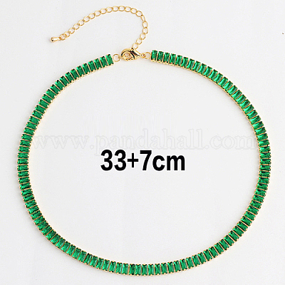 テニスネックレス 60cm 50cm 45cm 幅4mm テニスチェーン ゴールド ブリンブリン ネックレスチェーン ゴールドネックレス  ゴールドチェーン ヒップホップ HIPHOP ストリート | BigPAPA14 factory【ビッグパパイチヨンファクトリー】※全品送料無料!!