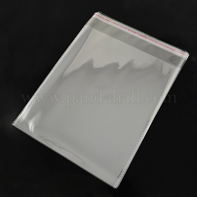 セロハンのOPP袋  長方形  透明  24x18cm  一方的な厚さ：0.035mm  インナー対策：20.5x18のCM&nbsp;X-OPC-R012-09-1