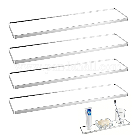 アクリル板  長方形  透明  330x76x9mm&nbsp;DIY-WH0622-730A-1