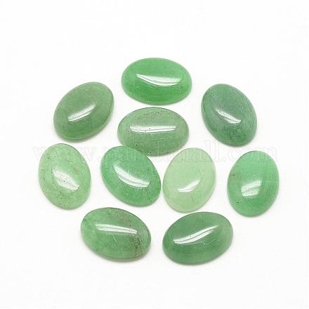 Natural Green Aventurine Cabochons&nbsp;G-R415-8x10-43-1