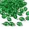 Imitation Austrian Crystal Beads, Grade AAA, K9 Glass, Faceted, Oval, Green, 8x6mm, Hole: 0.7~0.9mm