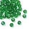 Imitation Austrian Crystal Beads, Grade AAA, K9 Glass, Faceted(32 Facets), Round, Green, 8mm, Hole: 0.9~1.4mm