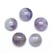 Natural Amethyst Cabochons, Half Round, 8x3.5~4mm