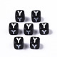 Opaque Acrylic Beads&nbsp;X-SACR-N002-01Y-2