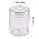 プラスチックビーズ収納ケース  長方形  透明  16x12.2x5.5cm  容量：20ml（0.67液量オンス）  約12個/セット&nbsp;LS-C002Y-5