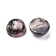Natural Rhodonite Cabochons&nbsp;G-P393-R68-12MM-2