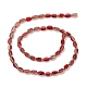 Electroplate Transparent Glass Beads Strands&nbsp;EGLA-K015-05A-2