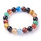 Natural Agate Beads Stretch Bracelets&nbsp;BJEW-F380-01-C13-2