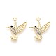 Alloy & Crystal Rhinestone Pendants&nbsp;PALLOY-T095-09KCG-1