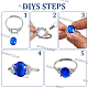4Pcs Brass Adjustable Ring Components&nbsp;KK-SC0007-03-6