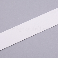 ブランク縫製布ラベル  縫製用  編み物工芸品  ホワイト  3/4インチ（20mm）  200 m /ロール&nbsp;OCOR-WH0033-71B