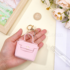 1Pc PU Leather Bag Keychains&nbsp;KEYC-CL0001-40A