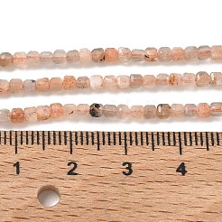 Natural Sunstone Beads Strands&nbsp;G-RM241221-K13