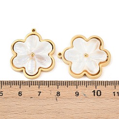 Natural White Shell Pendants&nbsp;STAS-C158-07E-G