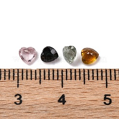 Faceted Natural Multicolor Tourmaline Cabochons&nbsp;G-I295-05C-12B