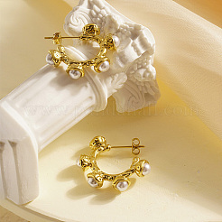 304 Stainless Steel Stud Earrings&nbsp;CU8073-1