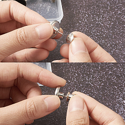 合金ボタン  ミックスカラー  74x72x17mm  8個/箱&nbsp;PALLOY-TA0001-38